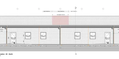 Elevation - B1 - North